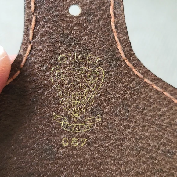 GUCCI suitcase oversized large travel satchel vintage, GG logo RARE original key - Picture 10 of 14